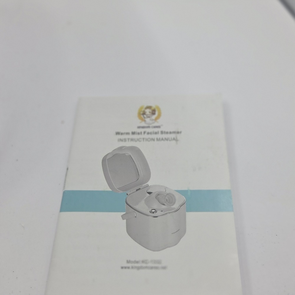 Kingdom Cares KC-1332 Warm Mist Facial Steamer Nano Ionic Personal Sauna Spa - Picture 2 of 13